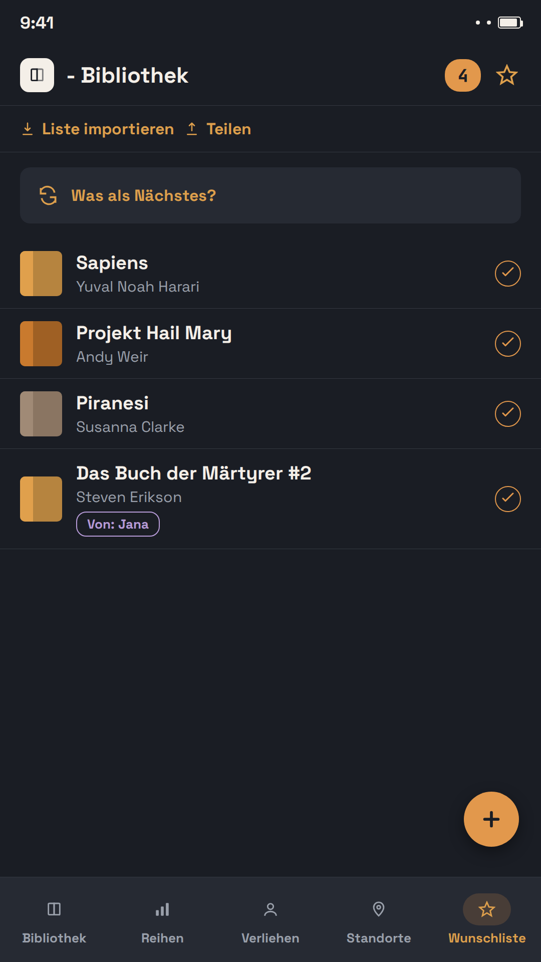 Wunschliste
